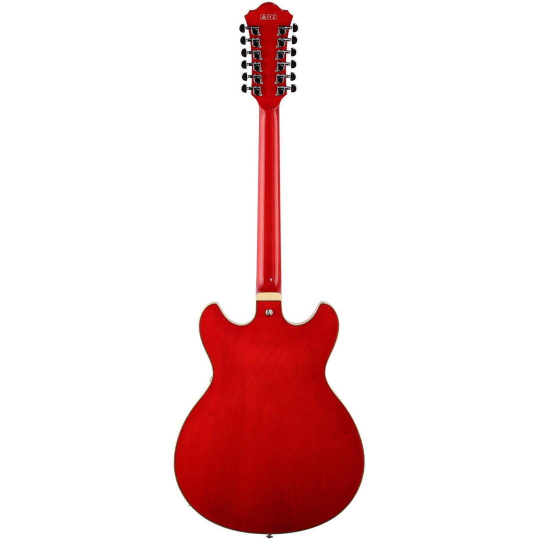 Ibanez Artcore AS7312 Transparent Cherry Red 12-String Electric Guitar