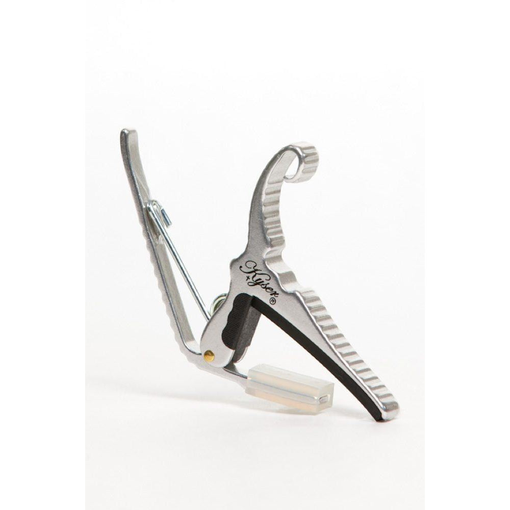 Kyser Quick Change Guitar Capo, Silver