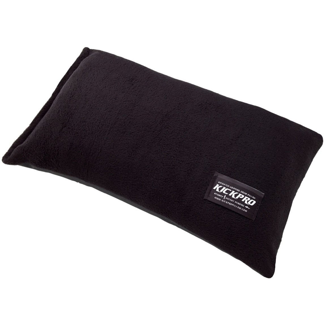 KickPro Weighted Non-Slip Bass Drum Pillow, Black