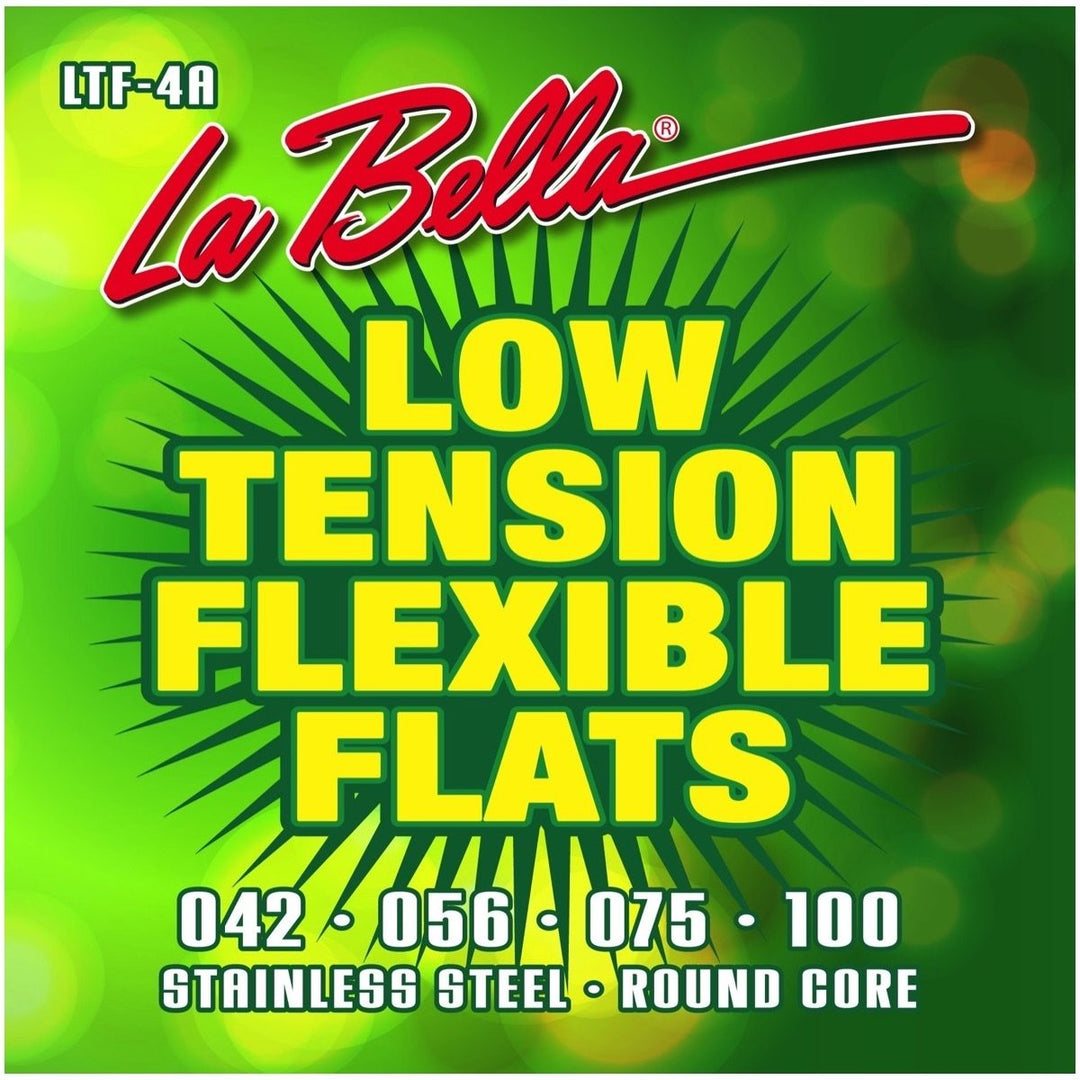 La Bella LTF-4A Low-Tension Flexible Flat Electric Bass Strings