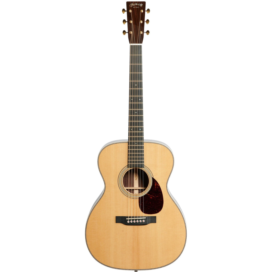 Martin OM-28E Modern Deluxe Orchestra Model Acoustic-Electric Guitar (with Case)