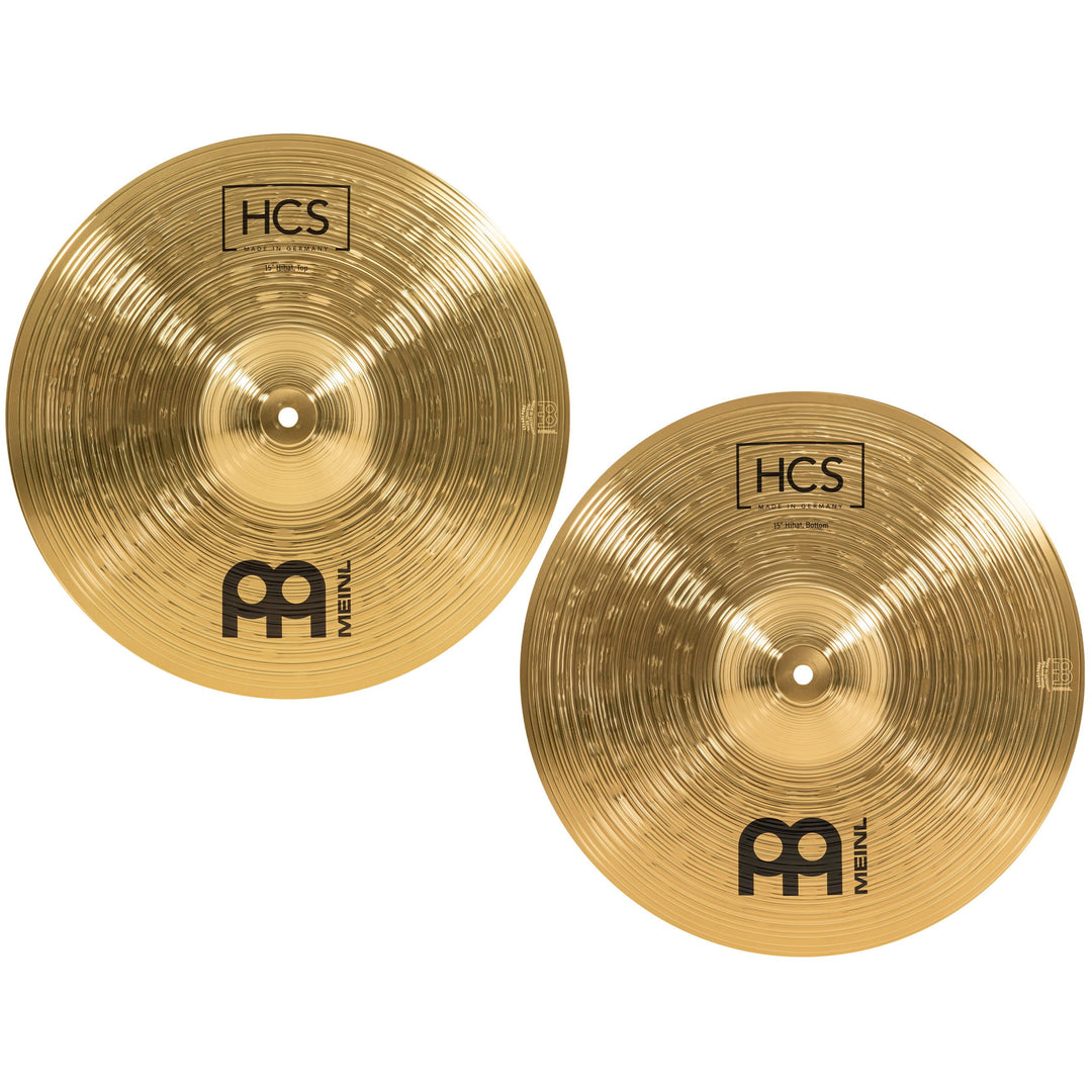 Meinl HCS Hi-Hat Cymbals 15 Inch