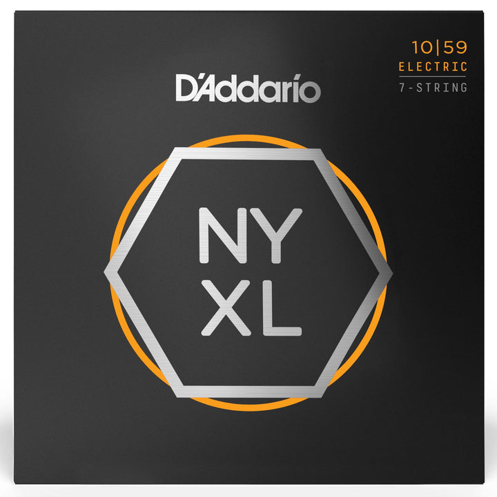 D'Addario NYXL1059 Regular Light Nickel Wound 7-String Electric Guitar Strings