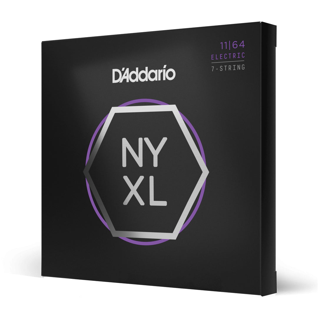 D'Addario NYXL1164 Medium Nickel Wound 7-String Electric Guitar Strings