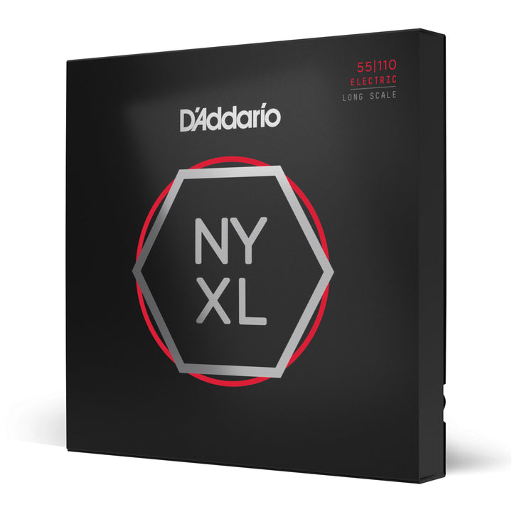 D'Addario NYXL55110 Long Scale Nickel Wound Electric Bass Strings