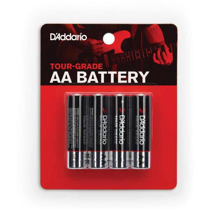 D'Addario PW-AA-04 AA Battery, 4-Pack