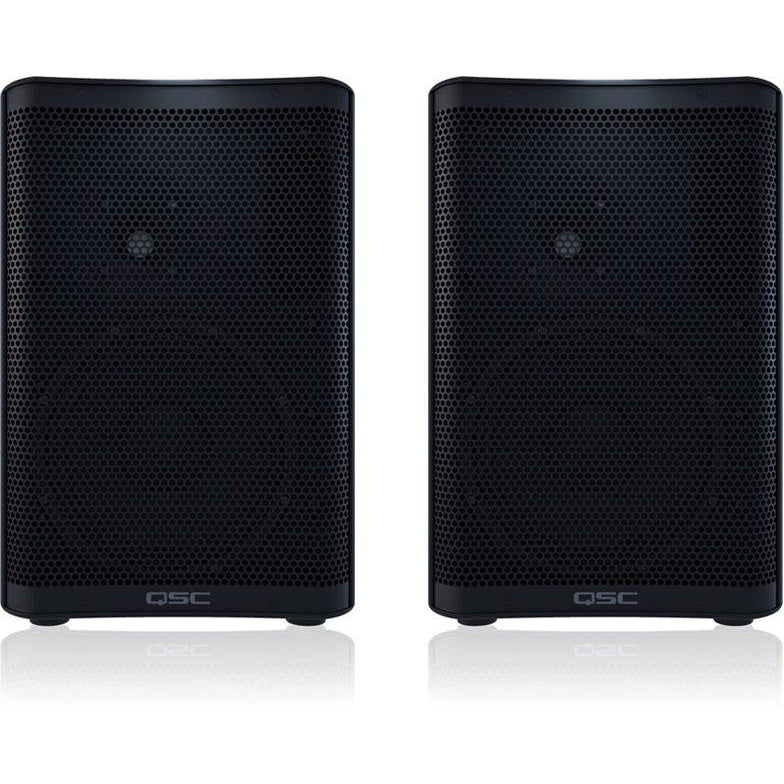 QSC CP8 Compact Active Loudspeakers - Pair