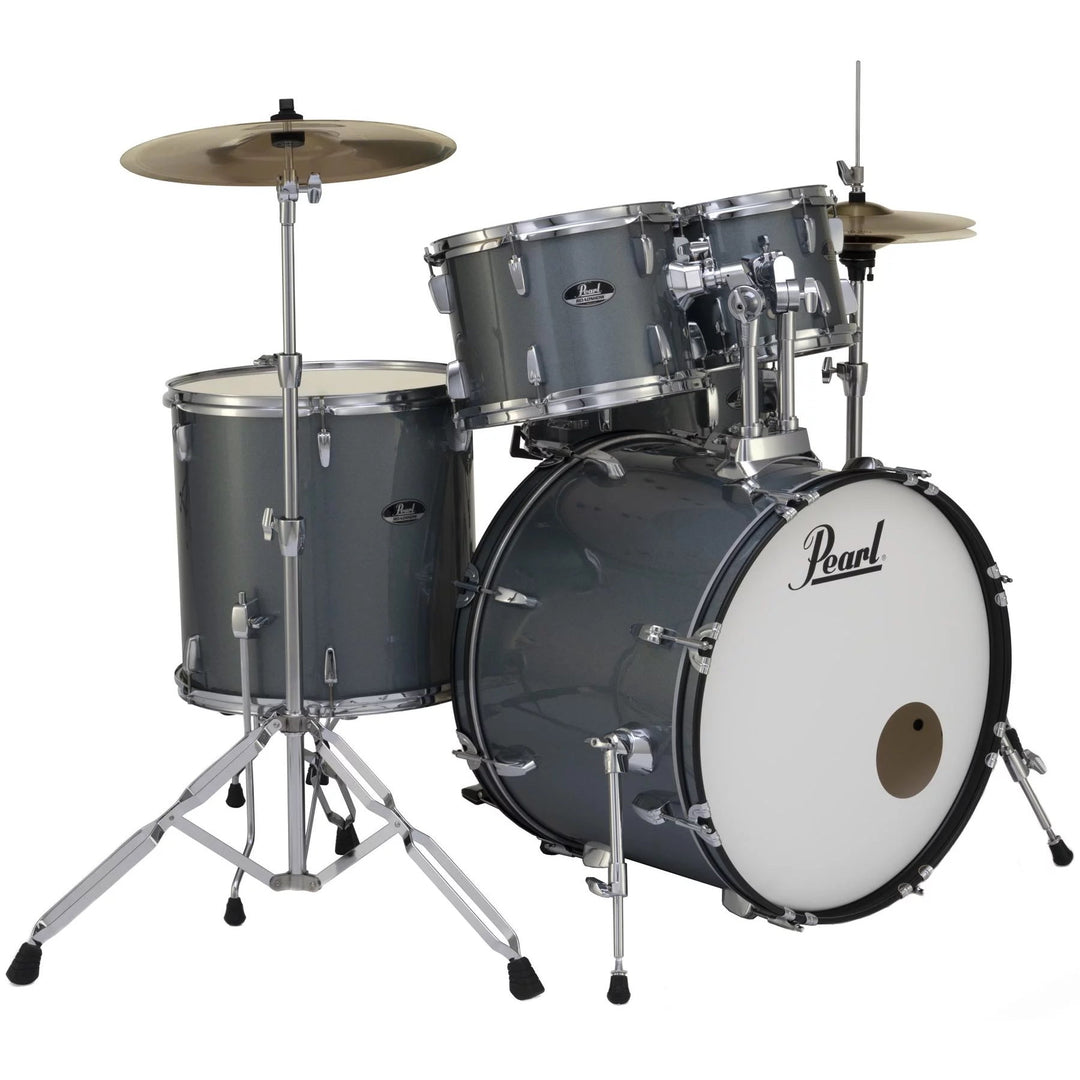 Pearl RS525SC Roadshow Complete Charcoal Metal 5-Piece Drum Kit