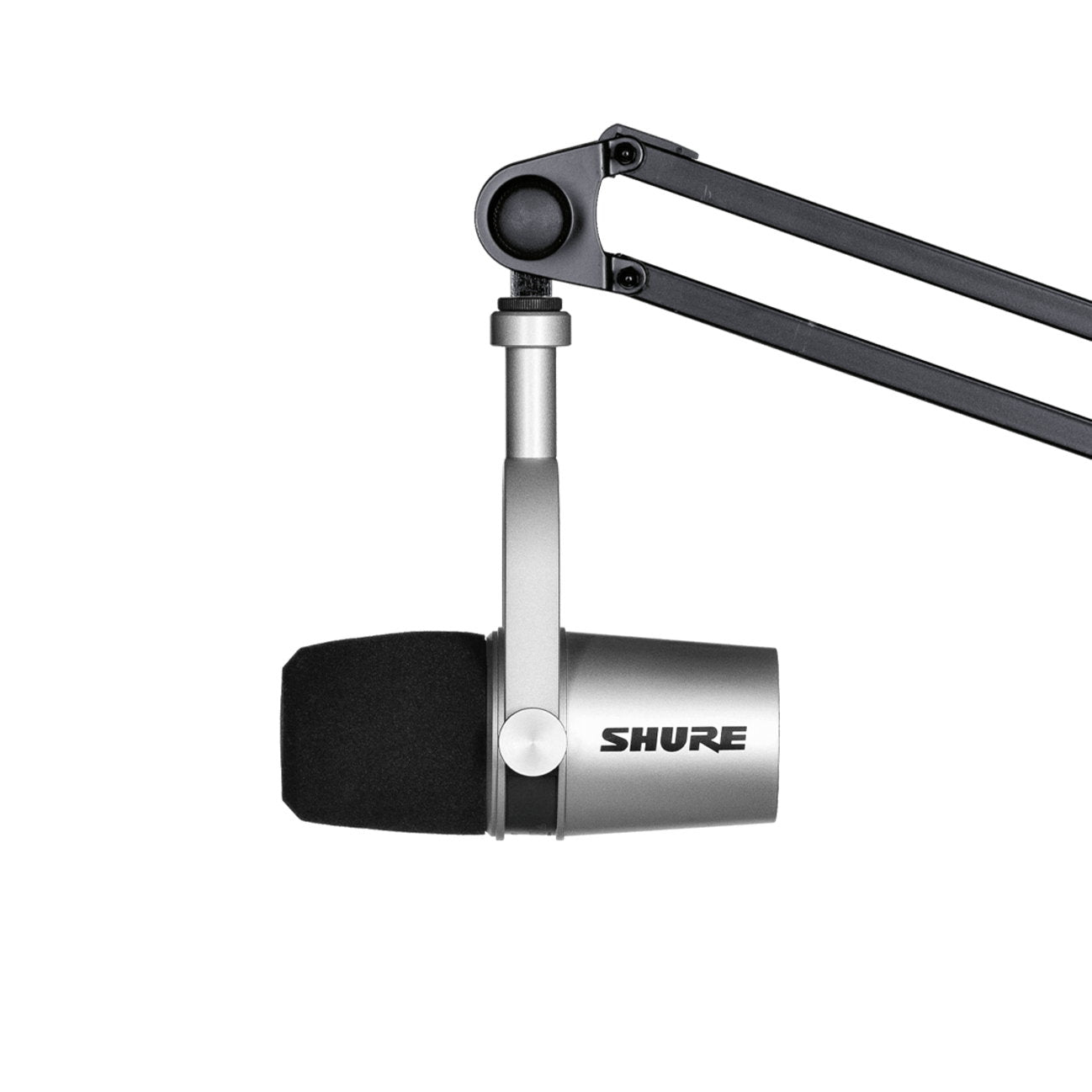 Shure MV7 Podcast Microphone, Silver – Same Day Music
