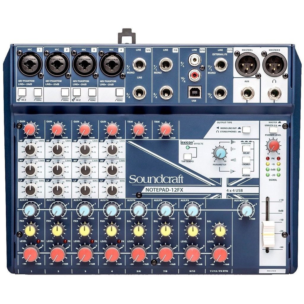 Soundcraft Notepad-12FX USB Mixer