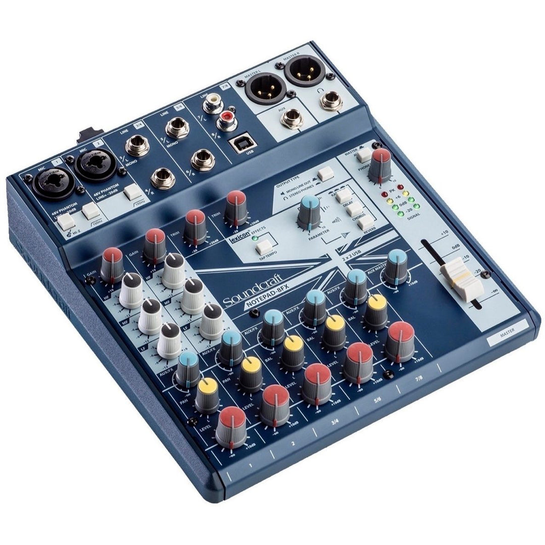 Soundcraft Notepad-8FX USB Mixer