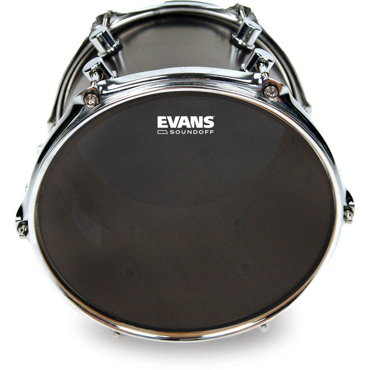 Evans SoundOff Tom Batter Mesh Drumhead, Black, 13 Inch