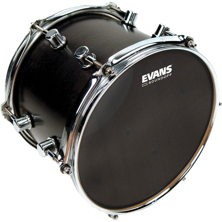 Evans SoundOff Tom Batter Mesh Drumhead, Black, 13 Inch