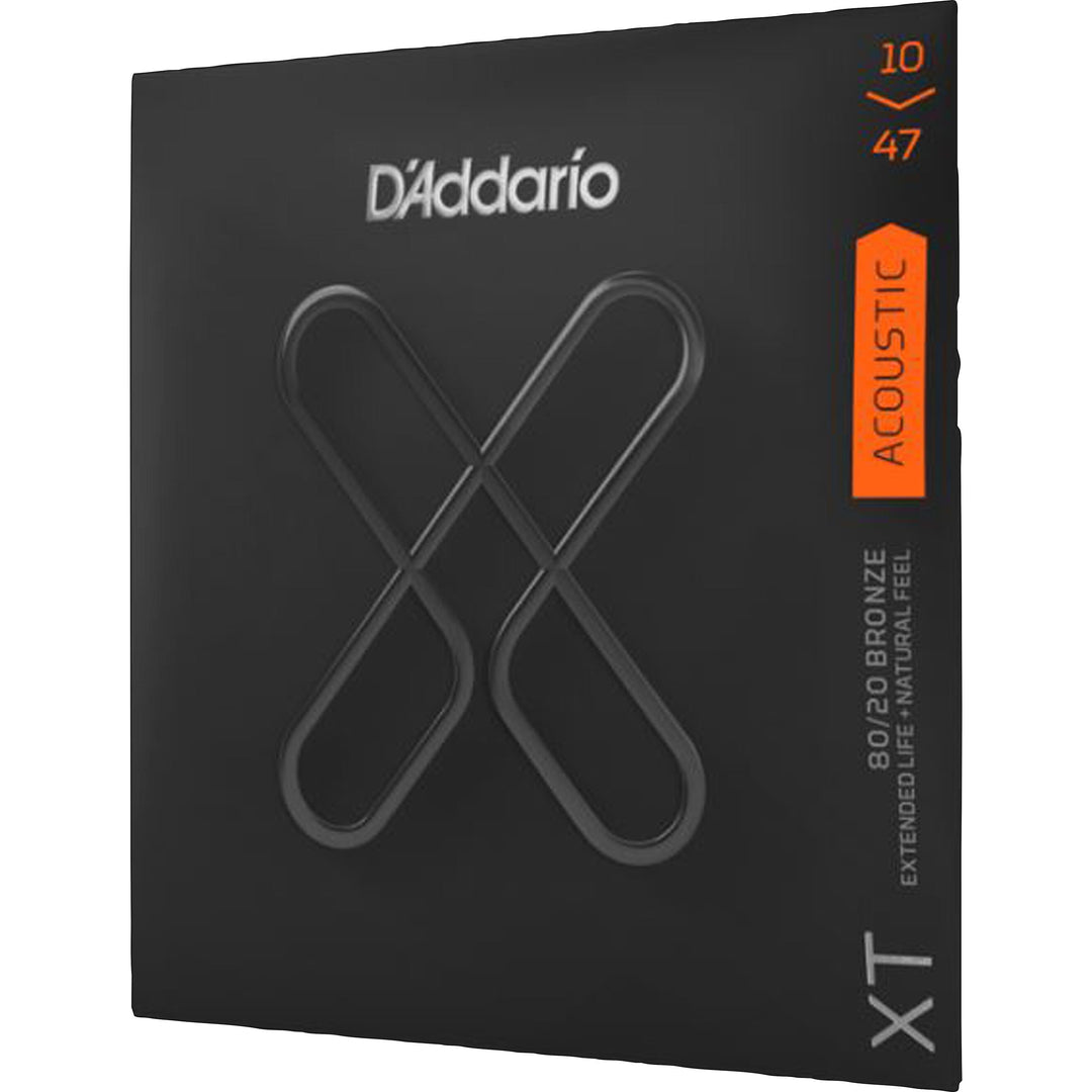 D'Addario XTABR1047 Extra Light 80/20 Bronze Acoustic Guitar Strings