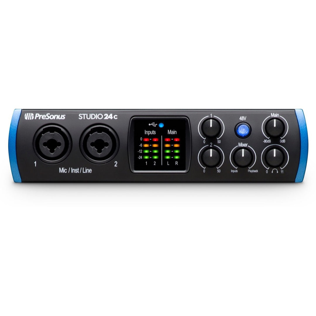 PreSonus Studio 24C USB-C Audio MIDI Interface