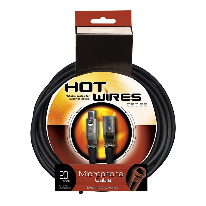 Hot Wires Hi-Z Microphone Cable, 25 Foot