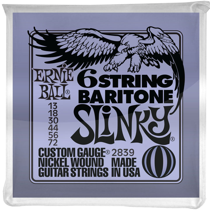 Ernie Ball Nickel Wound 6-String Baritone Guitar Strings