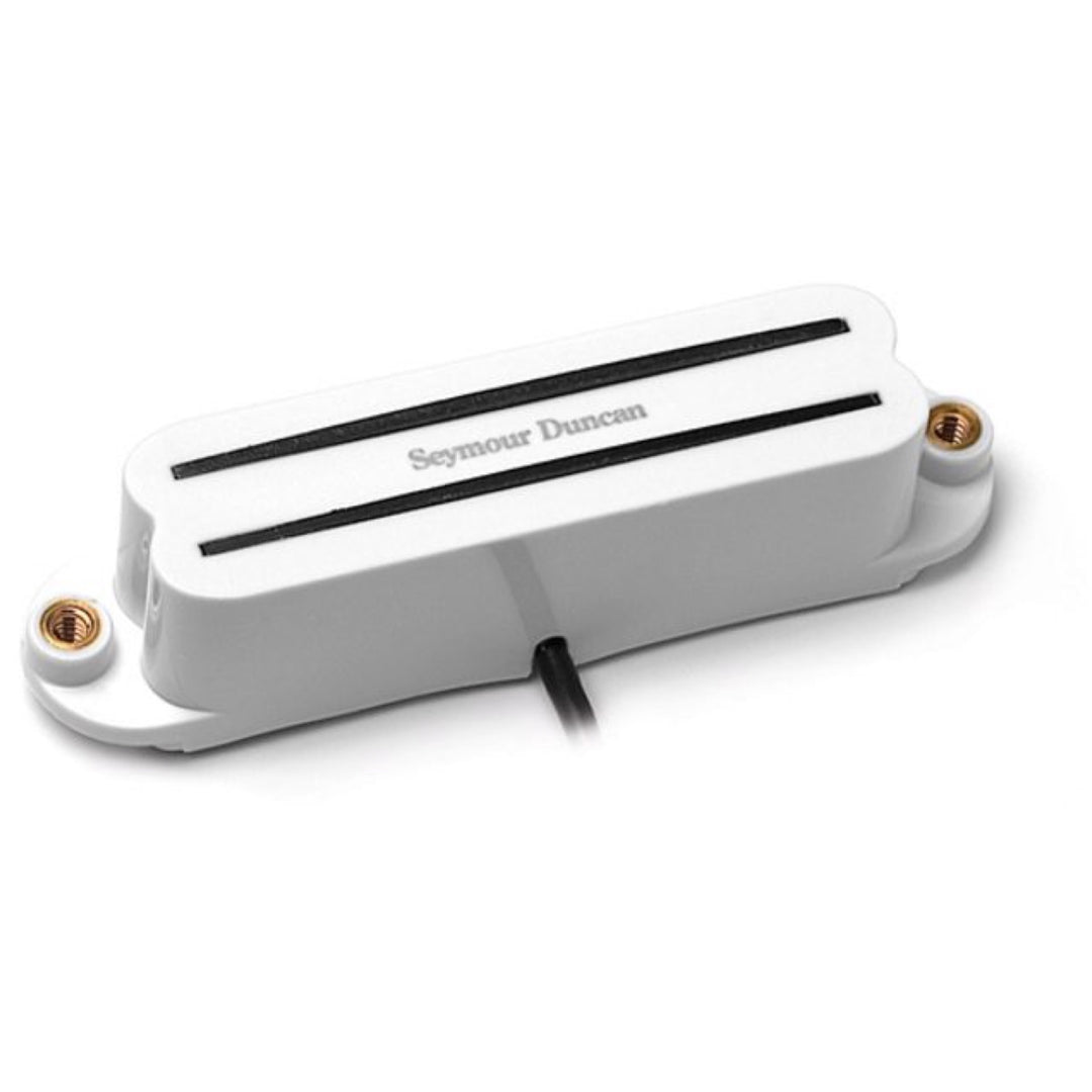 Seymour Duncan SHR1 Hot Rails Humbucker Pickup, White, SHR1B, Bridge