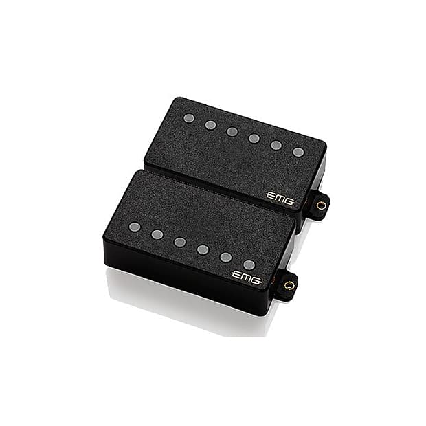 EMG 5766 Electric Guitar Pickup Set, Black