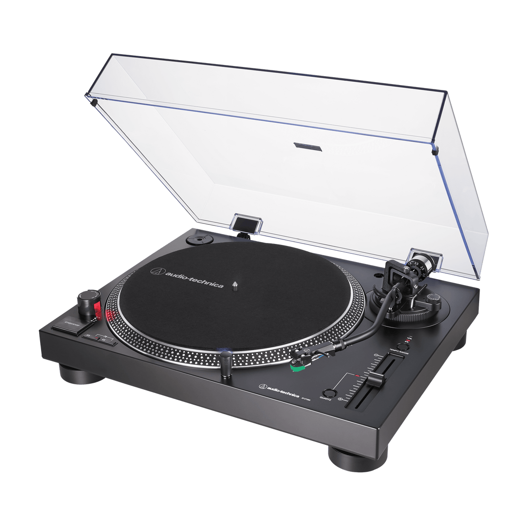 Audio-Technica AT-LP120XUSB Direct-Drive Turntable, Black