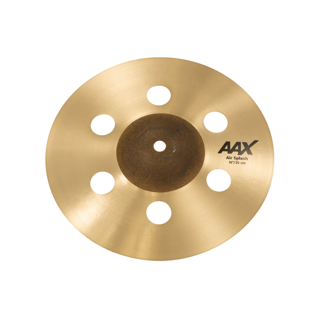 Sabian AAX Air Splash Cymbal, Brilliant Finish, 10 Inch