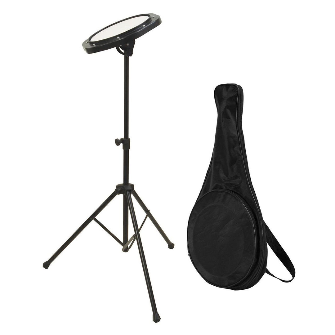 On-Stage DFP5500 Drum Practice Pad (with Stand and Bag)