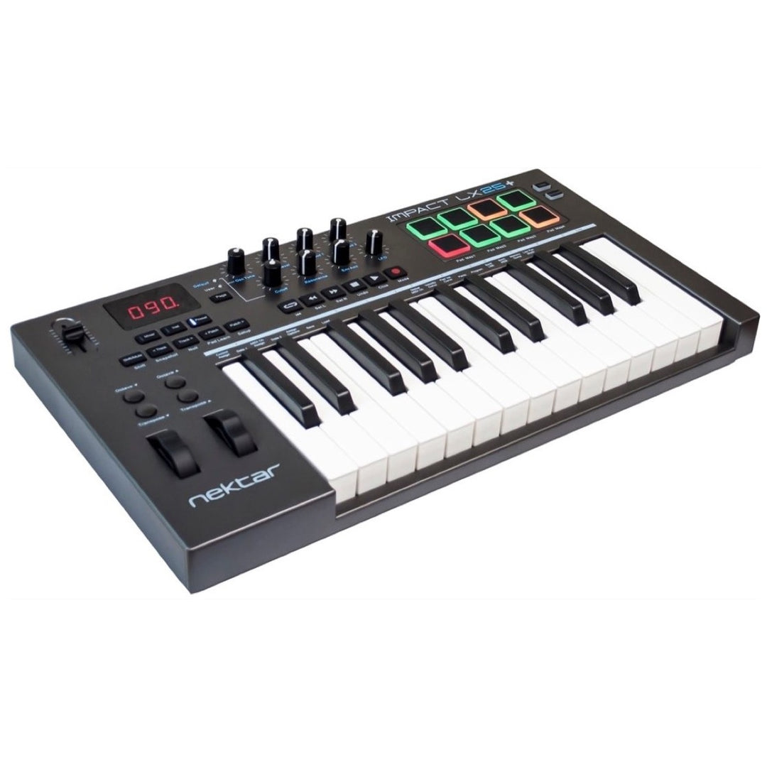 Nektar Impact LX25+ USB MIDI Keyboard Controller, 25-Key