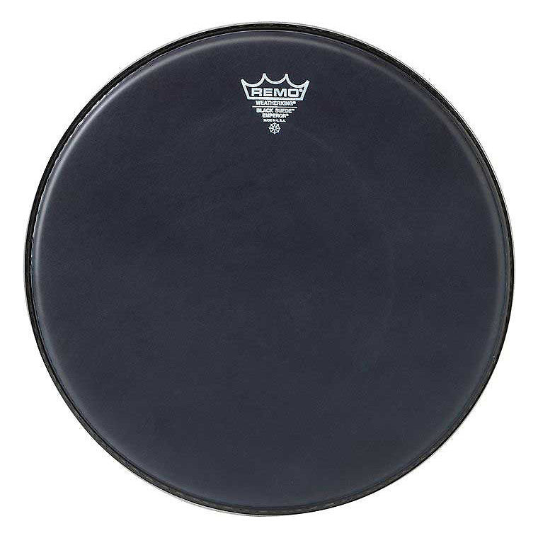 Remo Black Suede Emperor Drumhead, BE-0808-ES, 8 Inch