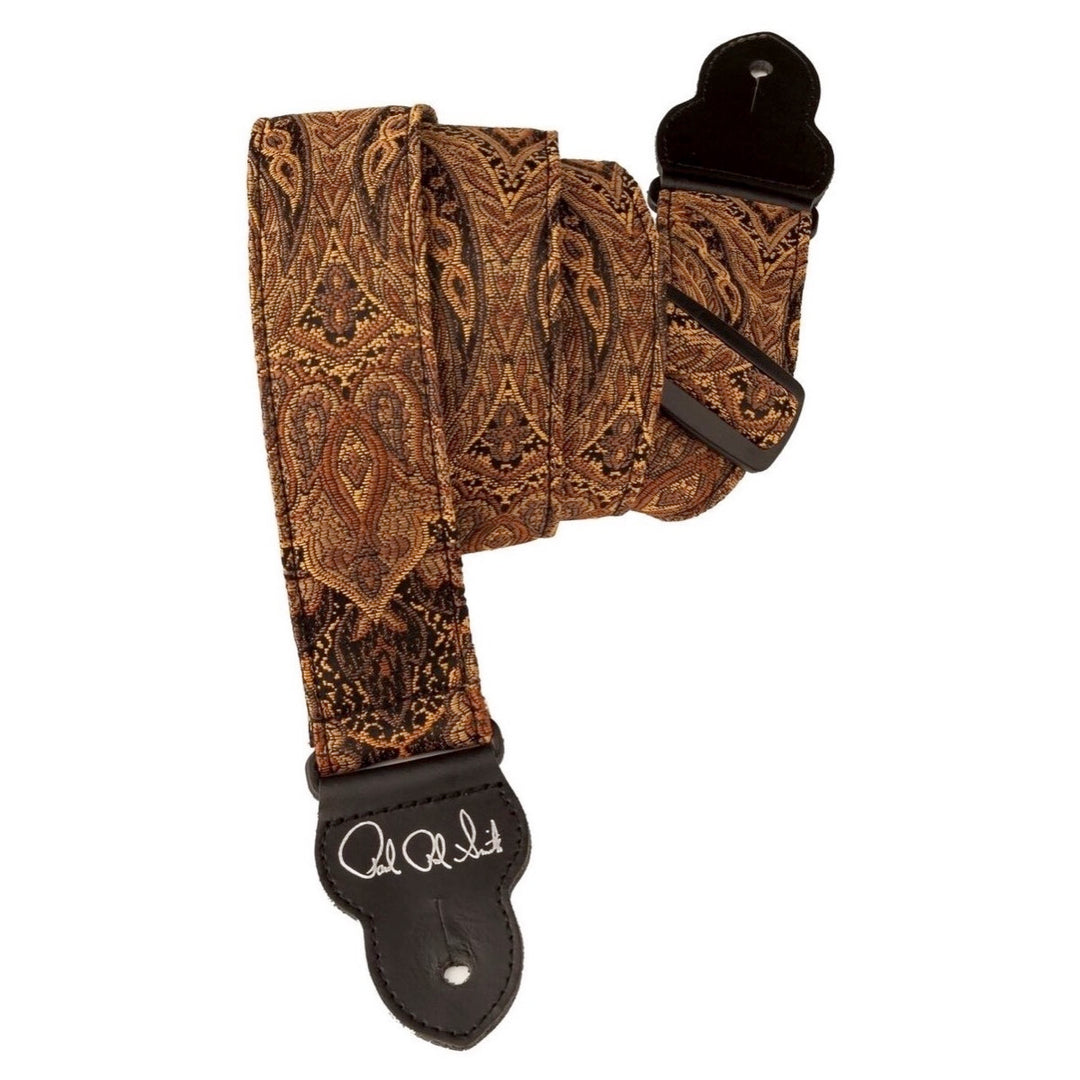 PRS Paul Reed Smith Nylon Paisley Guitar Strap, Brown