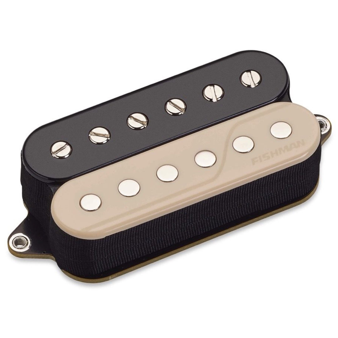 Fishman Open Core Fluence Classic Humbucker Pickup, Zebra, Neck, Reverse Wound