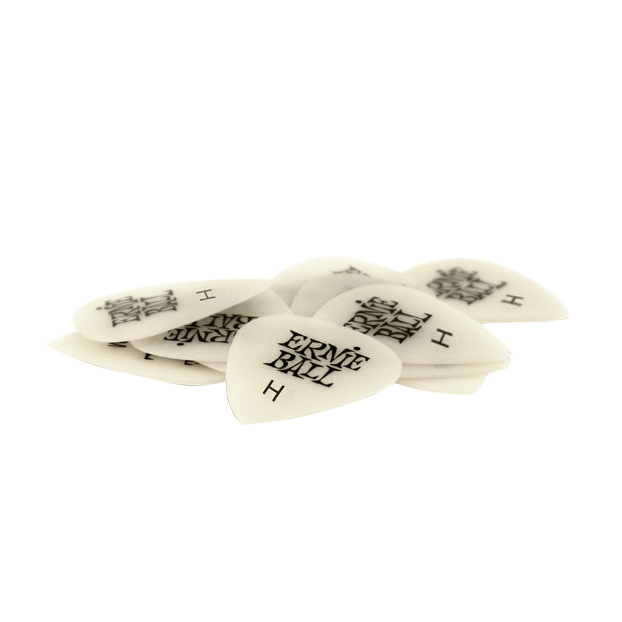 Ernie Ball Super Glow Cellulose Picks, Heavy, 12-Pack