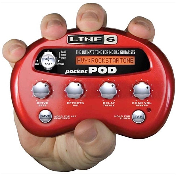 Line 6 Pocket POD Guitar Amp Modeling Processor