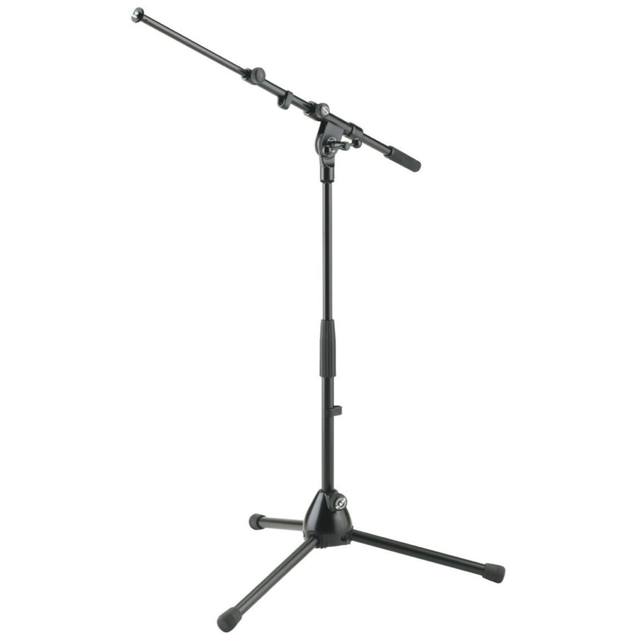 K&M 25900 Low Telescopic Boom Microphone Stand