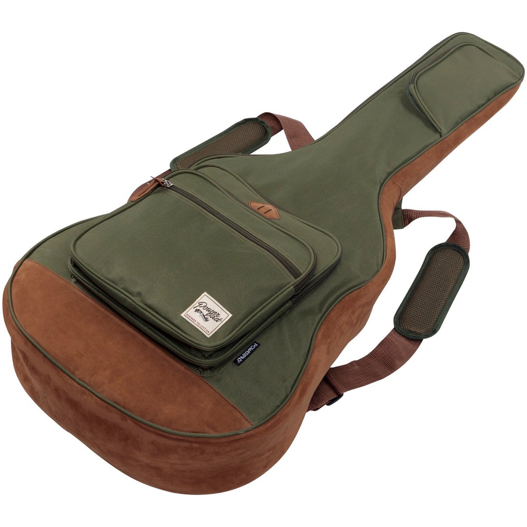 Ibanez Powerpad 541 Series Acoustic Guitar Bag, Moss Green