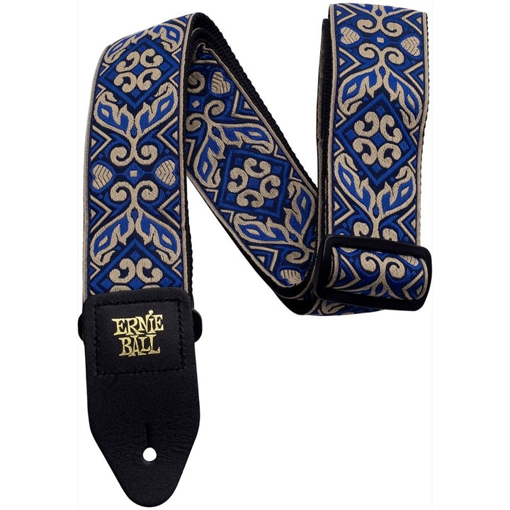 Ernie Ball Jacquard Guitar Strap, Tribal Blue