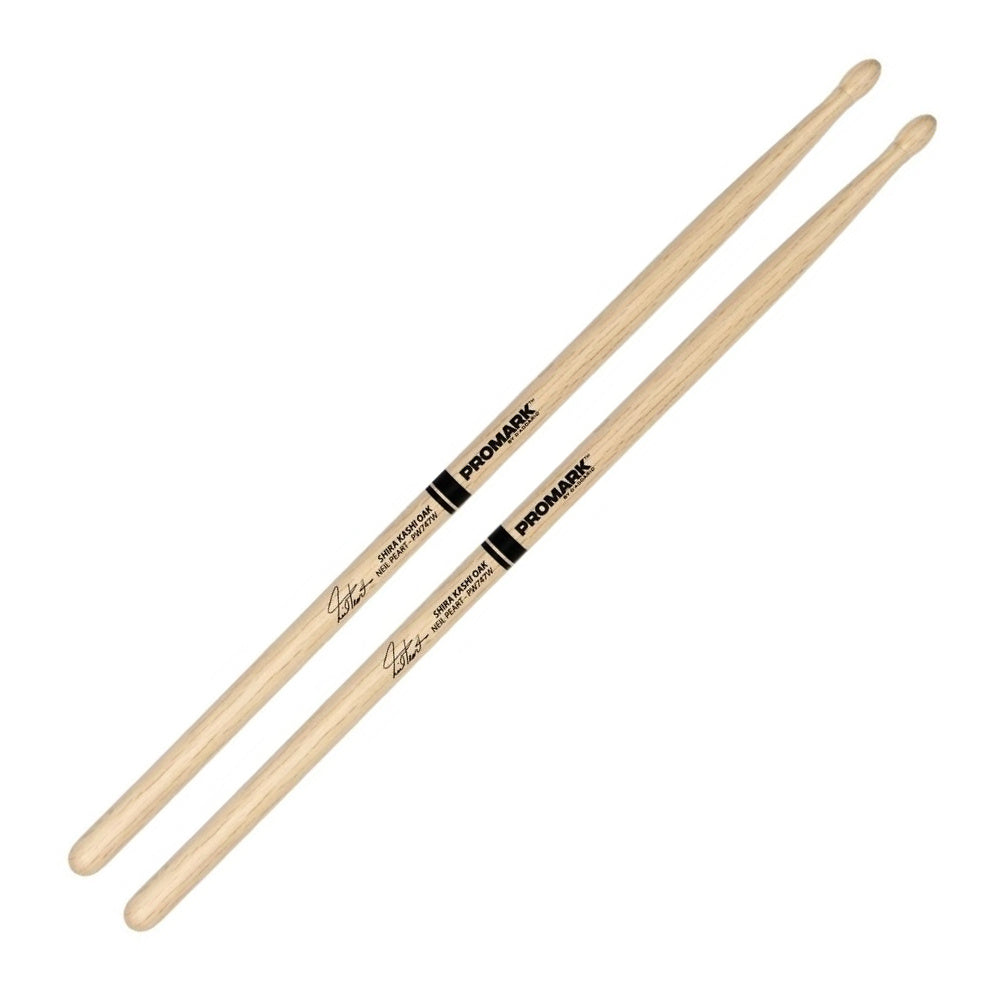 ProMark PW747W Oak 747 Neil Peart Signature Drumsticks, Wood Tip, Pair