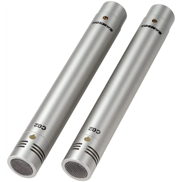 Samson C02 Condenser Microphone Pair, Stereo Pair