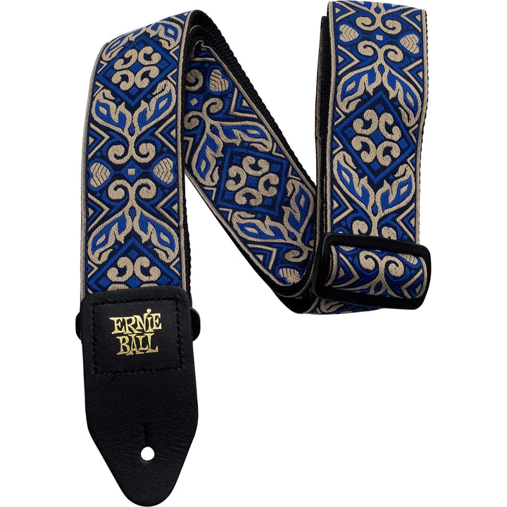 Ernie Ball Jacquard Guitar Strap, Tribal Blue