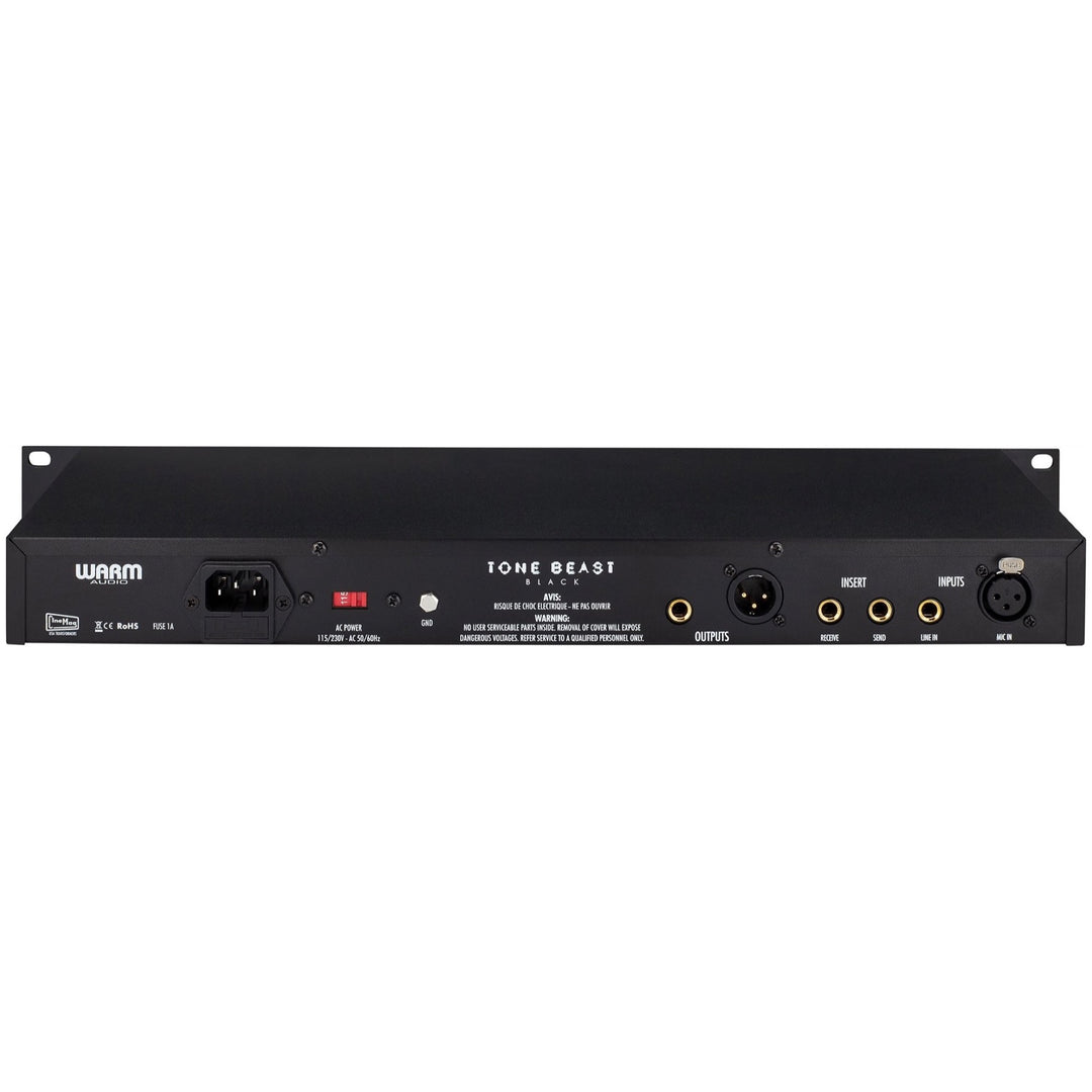 Warm Audio TB12 Tone Beast Microphone Preamplifier, Black