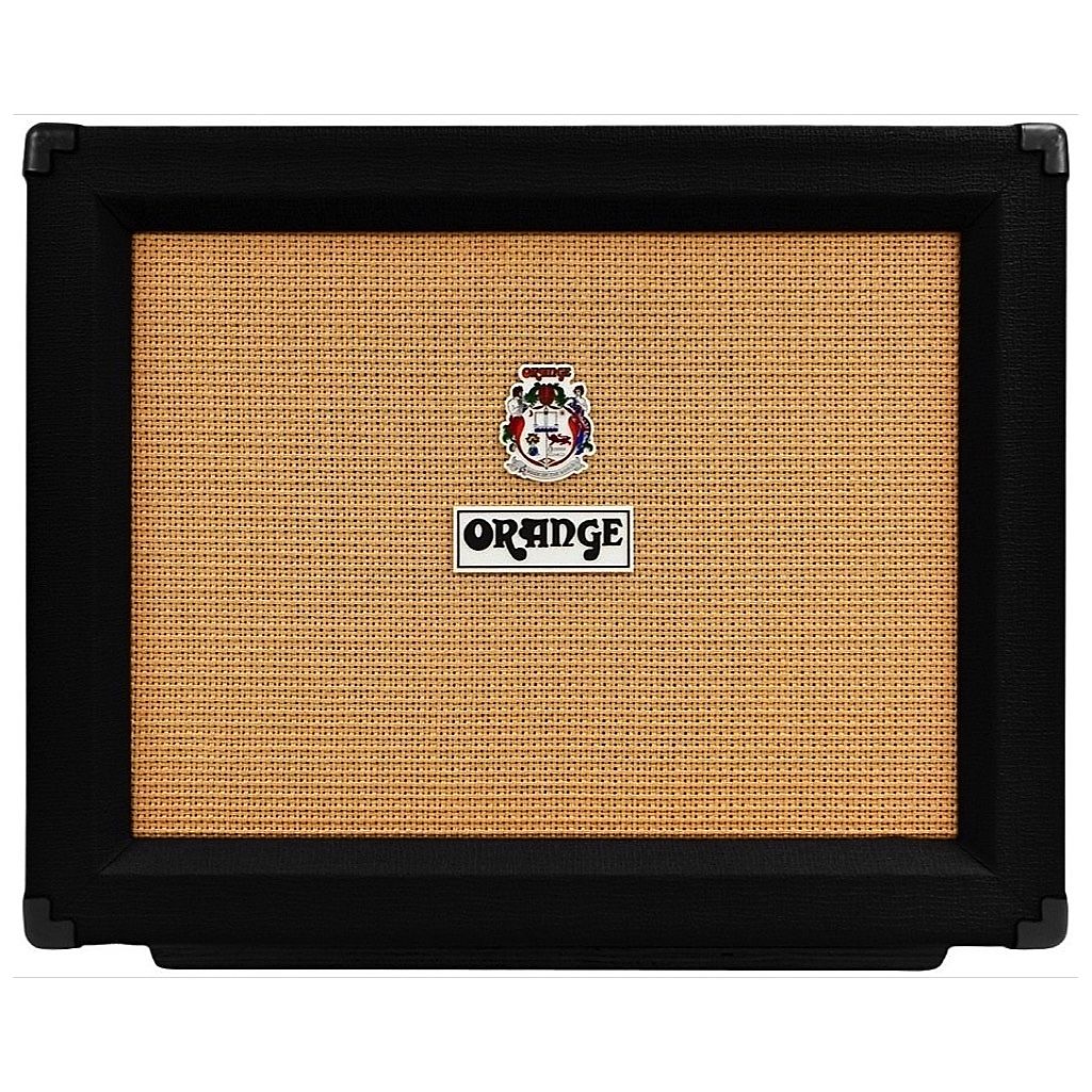 Orange PPC112 Guitar Speaker Cabinet (60 Watts, 1x12 Inch), Black, 16 Ohms