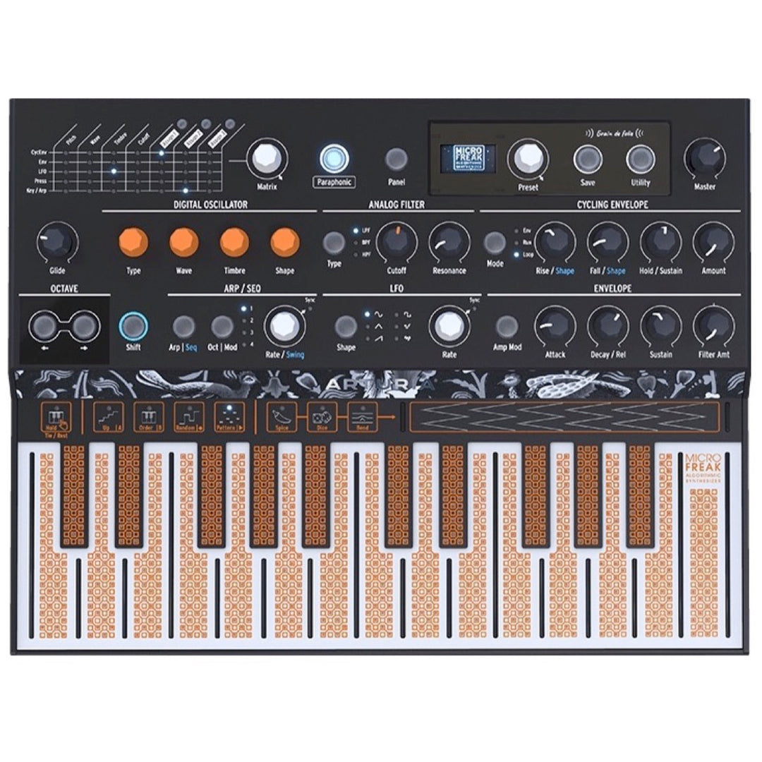 Arturia MicroFreak Keyboard Hybrid Synthesizer