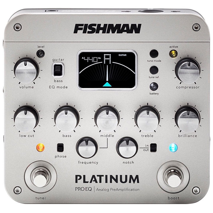 Fishman Platinum Pro EQ Analog Preamp Pedal