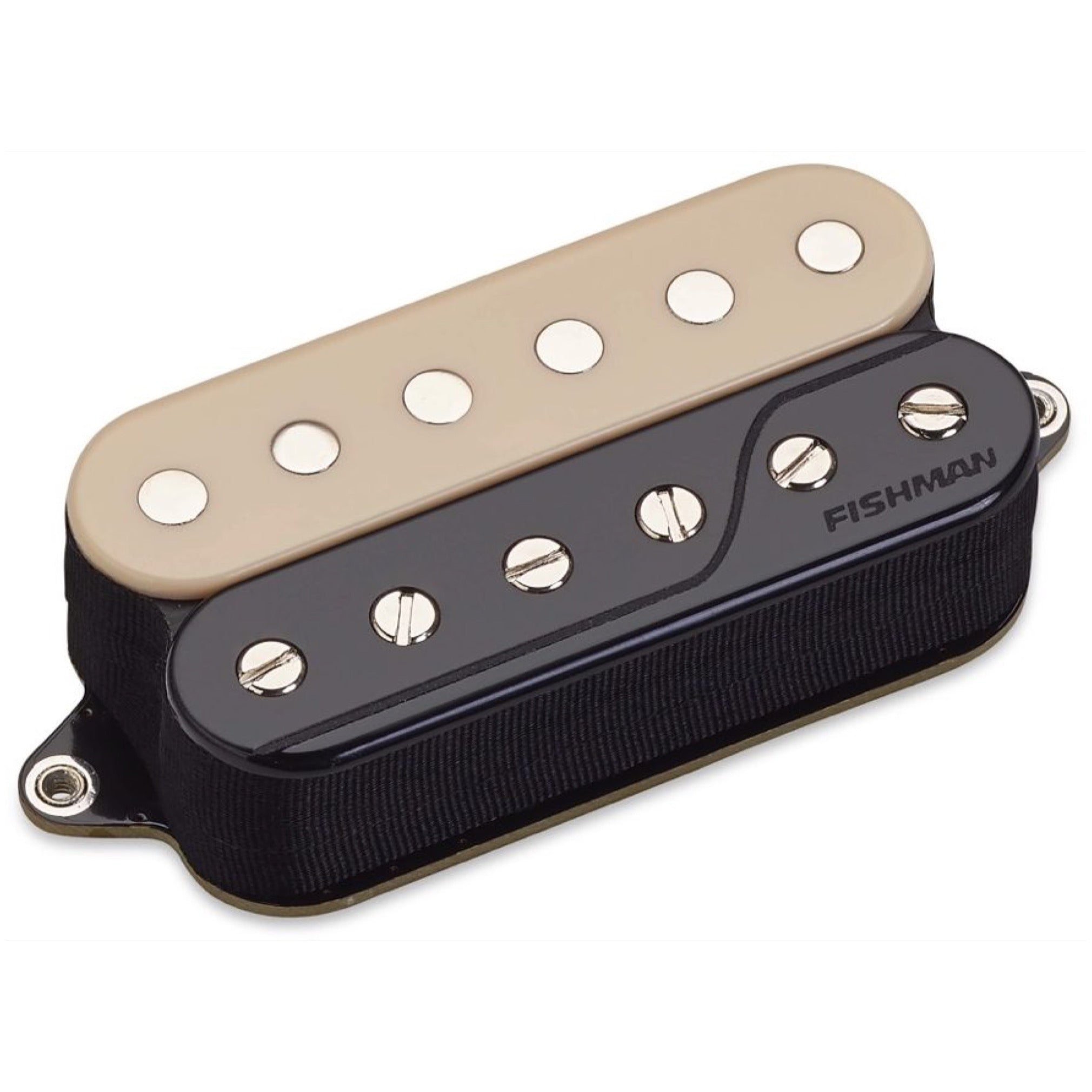 Fishman Open Core Fluence Classic Humbucker Pickup, Zebra, Bridge