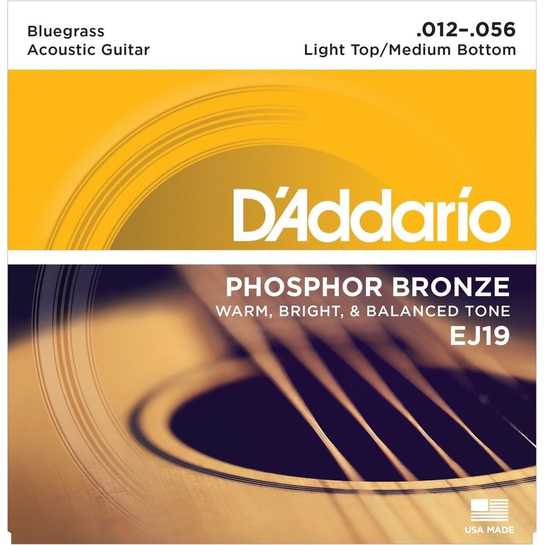 D'Addario EJ19 Phosphor Bronze Acoustic Guitar Strings