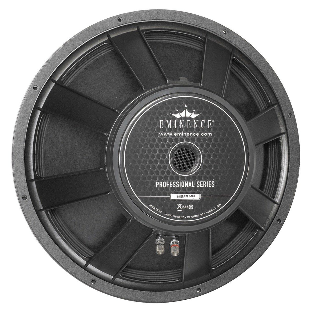 Eminence Omega Pro 18 PA Speaker (800 Watts, 18 Inch), 8 Ohms