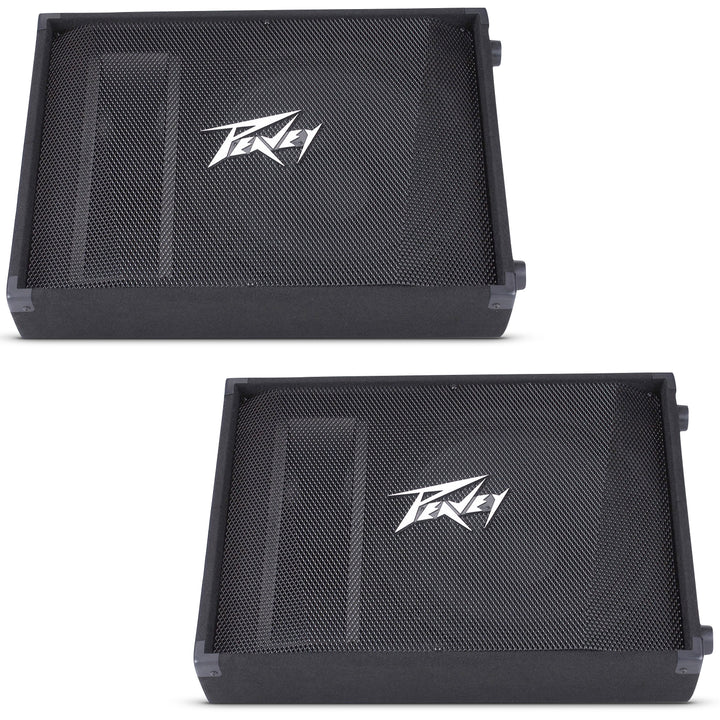 Peavey PV15M Passive, Unpowered Floor Monitor (500 Watts, 1x15 Inch), Pair