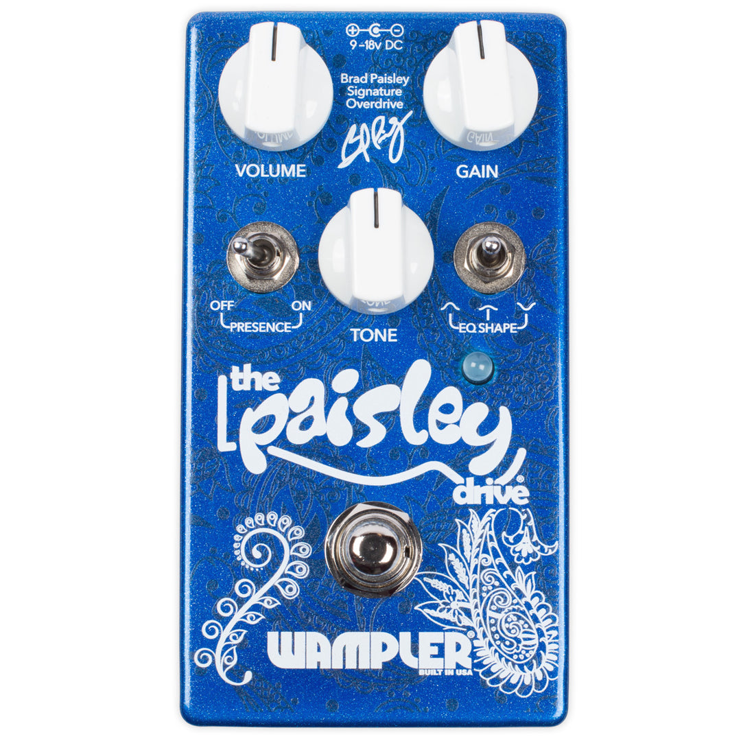 Wampler Paisley Drive V2 Overdrive Pedal