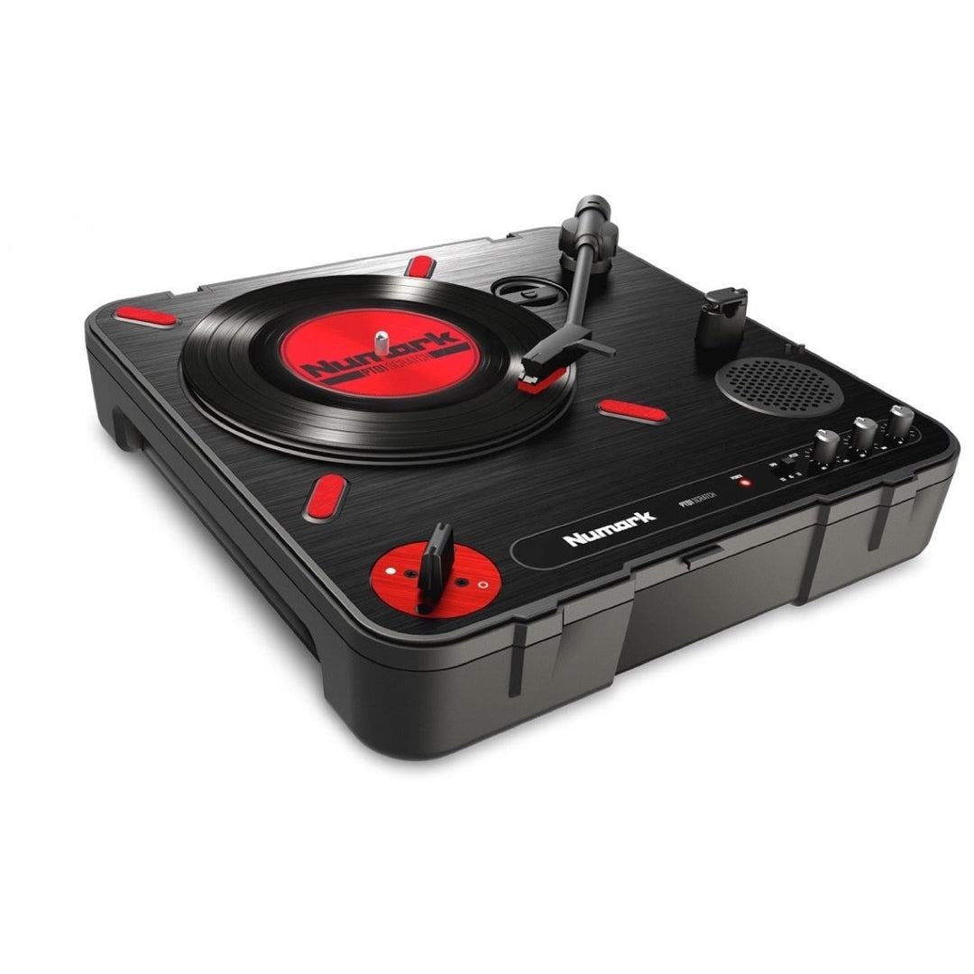 Numark PT01 Scratch Portable Belt-Drive Turntable