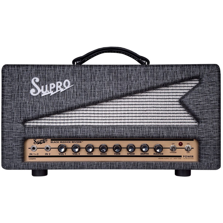 Supro Black Magick Reverb Guitar Amplifier Head (25 Watts)