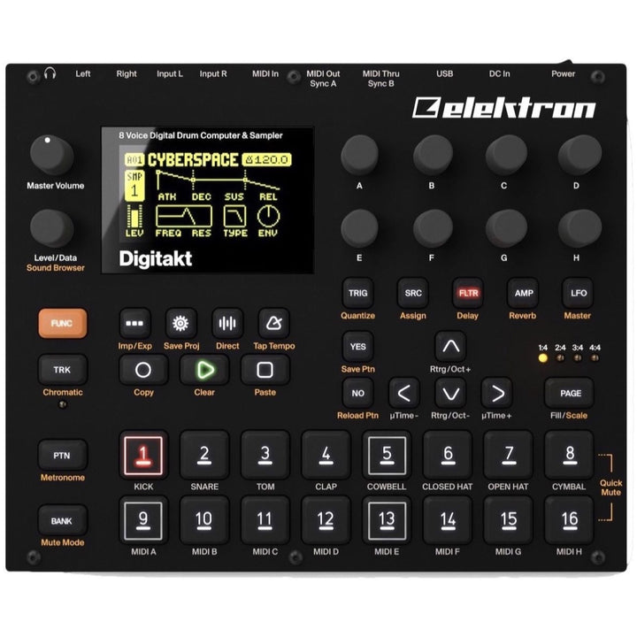 Elektron Digitakt Sampler and Sequencer